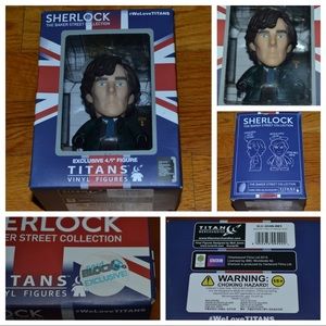 Titan Benedict Cumberbatch Sherlock The Baker Street Collection vinyl figure